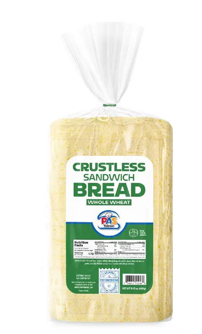 Crustless Sandwich Bread Whole Wheat