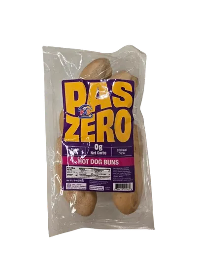 Pas Zero Hot Dog Buns