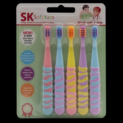 Soft Kids Toothbrush Family Pack