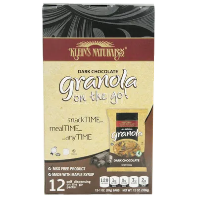 Dark Chocolate Granola 12 Ct