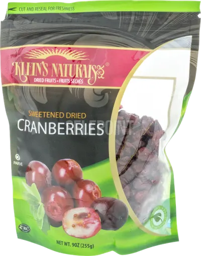 Dried Cranberries Sweetened
