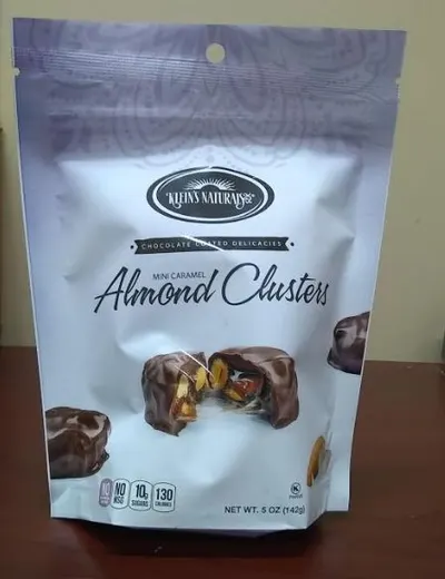 Mini Caramel Almond Clusters