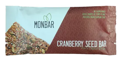 Monbar Seed Bar Cranberry