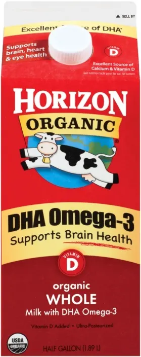 Ou-D Organic Dha Whole Milk