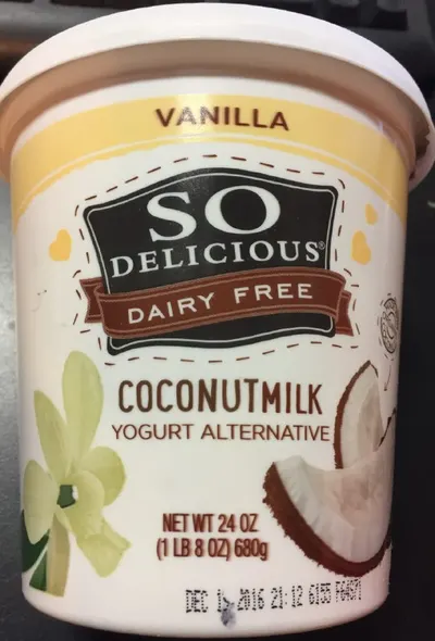 Yogurt Coconut Milk Vanila