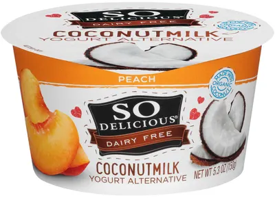 Yogurt Coconut Milk Peach