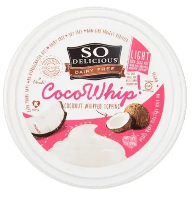 Dairy Free Coco Whip! Coconut Whipped Topping Light