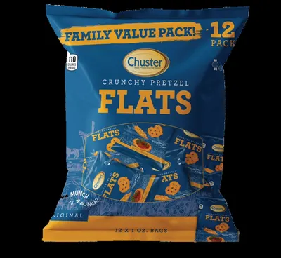 Crunchy Pretzels Flats Family Pack 12 ct