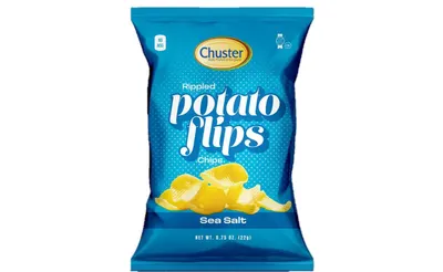 Rippled Sea Salt Potato Flips