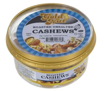 Roasted Unsalted Cashews