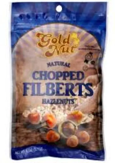 Chopped Filberts Hazelnuts