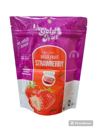 Natural Dried Fruit Raspberry Flavor Discs