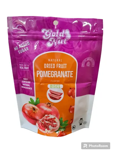Natural Dried Fruit Pomegranate Flavor Discs