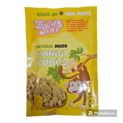 Natural Dried Mango Cubes