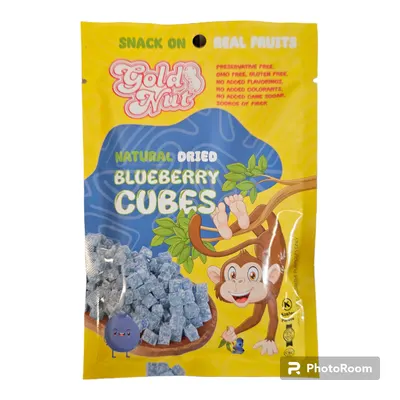 Natural Dried Blueberry Cubes
