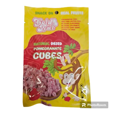 Natural Dried Pomegranate Cubes