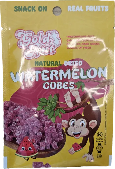 Natural Dried Watermelon Cubes