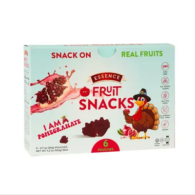 Pomegranate Fruit Snacks Pouches