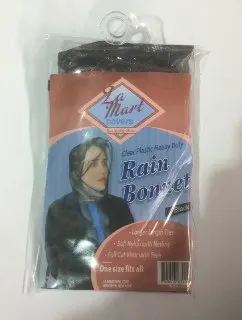 Clear Plastic Rain Bonnet