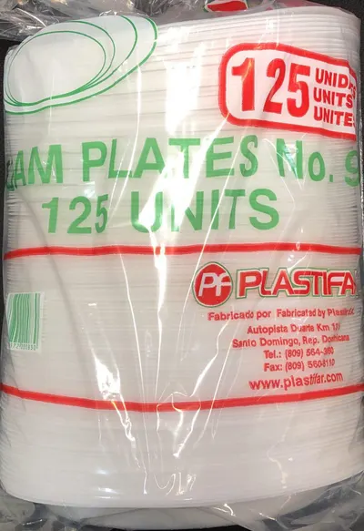 Foam Plates 9