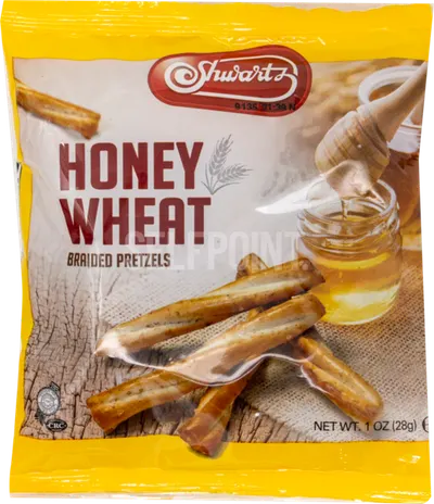 Honey Wheat Braided Pretzels