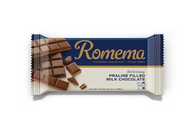 Praline Filled Milk Chocolate Bar