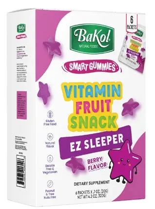 Vitamin Berry Flavor Fruit Snack Packets 6 ct