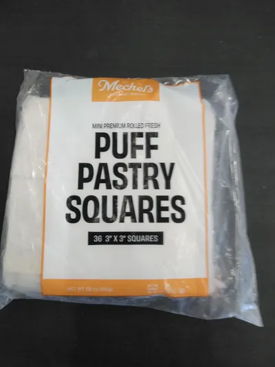 Puff Pastry Dough 36 Mini Squares