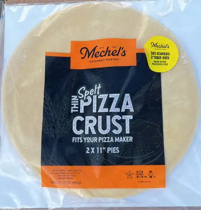 Thin Spelt Pizza Crust