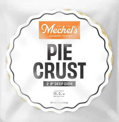 "2-9"""" Deep Dish Pie Crust"