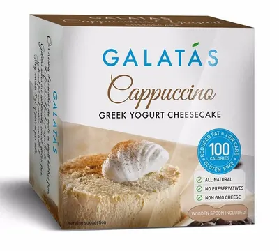 Cappuccino Greek Yogurt Cheesecake
