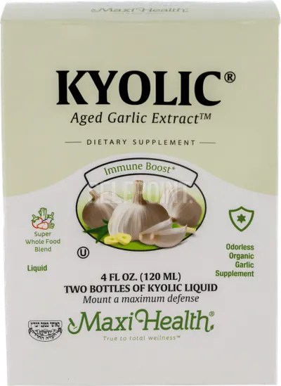 Liquid Kyolic Immune Booster Aged Garlic Extract 2 pk