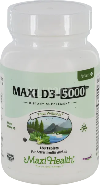 Vitamin D3 5000 I.U. 180 Tabs