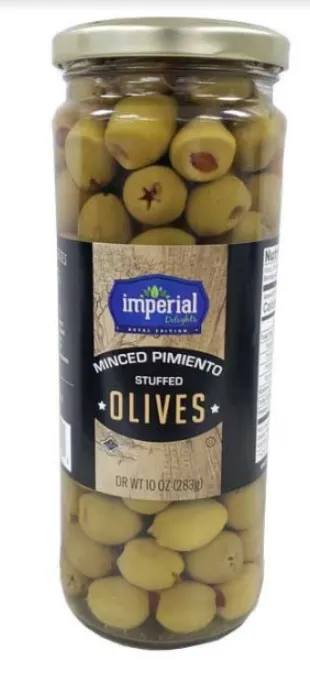 Minced Pimiento Stuffed Olives