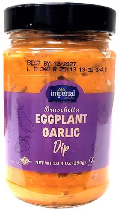Bruschetta Eggpalnt Garlic Dip