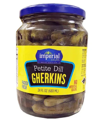 Packed Fresh Petite Dill Gherkins