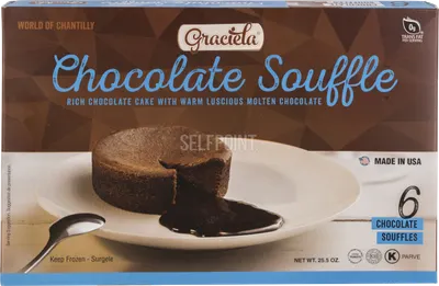 Chocolate Souffle 6 Ct