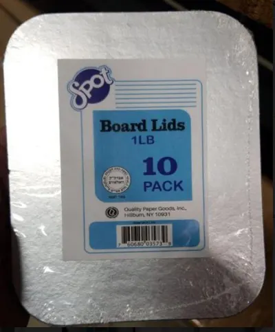 Oblong Lids 1lb