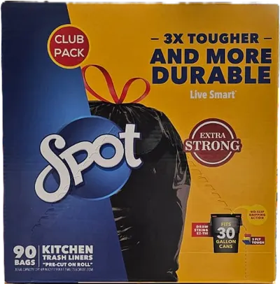 Trash Bag Black 30 Gallon