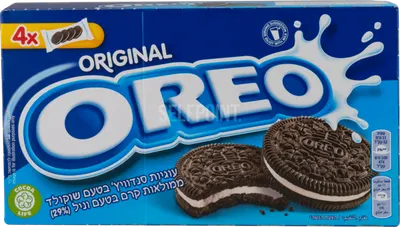 Oreo Chocolate Cookies with Vanilla Cream