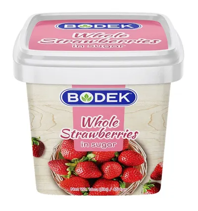 Frozen Strawberries in Sugar