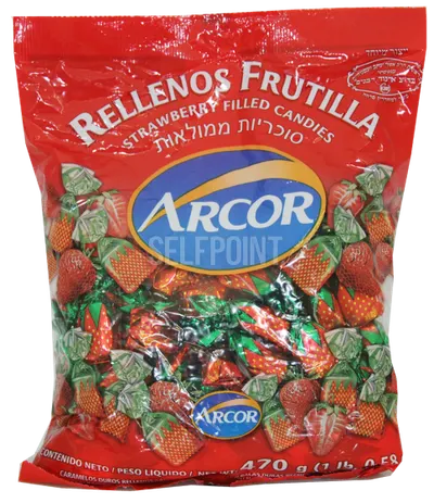Rellenos Frutilla Strawberry Candies
