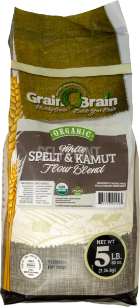 Organic White Spelt & Kamut Flour Blend