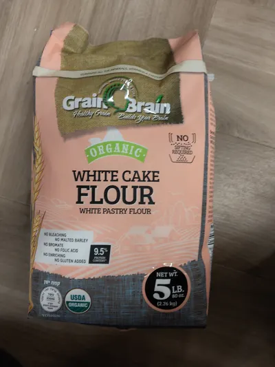 Organic White Cake Flour