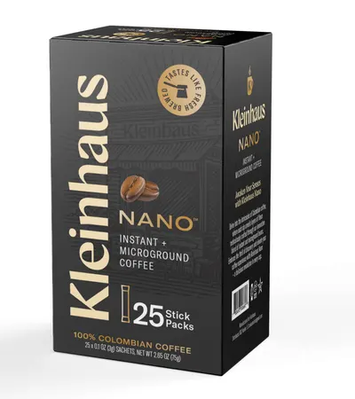 Kleinhaus Nano Instant Coffee Packets