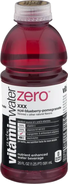 Vitamin Water Zero Acai Bluberry Pomegranate Zero
