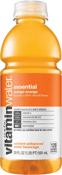 Essential Orange-Orange Water Beverage