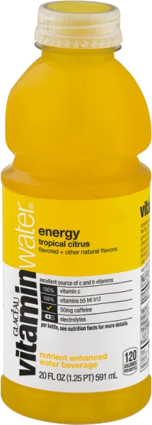 Energy Tropical Citrus Water Beverage