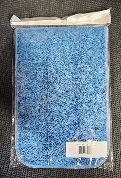 Spare Microfiber Pad For Silcon Mop Blue