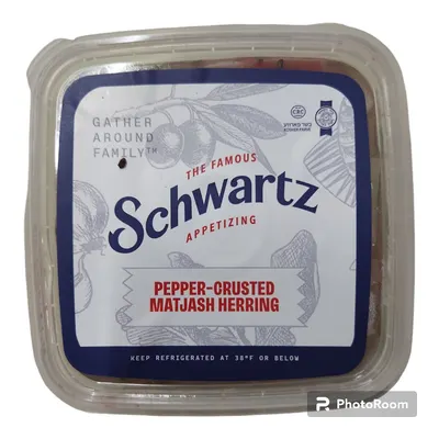 Pepper-Crusted Matjash Herring